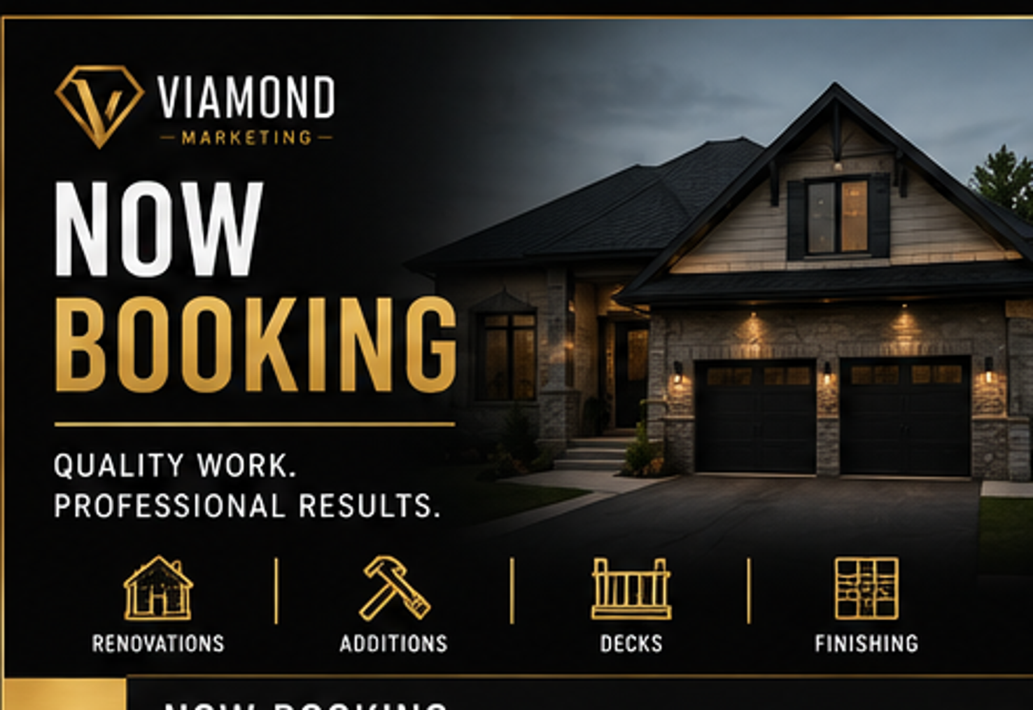 Now Booking / Service Promotion